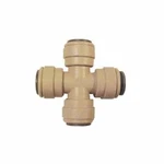 1 Pc Parker A6CU6-MG Trueseal Cross Union, 3/8 In.. Fixed Price $17.89.