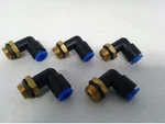 Smc KQL06-U02 Male Fitting, Union Elbow, 1/4" Port X 6MM (lot Of 5) Nnb. Fixed Price $14.95.