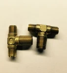 Hoke Gyrolok 4TTM4-BR 1/4" Male Branch Tee Lot Of 2. Fixed Price $9.50.