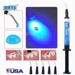 Dentex Dental Temporary Flow Light Cure Filling Composite Resin Blue. Fixed Price $12.58.