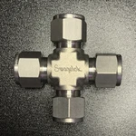 Swagelok SS-810-4 1/2 Stainless Steel Compression Cross. Fixed Price $26.00.
