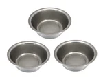 (set Of 3) Vollrath 87340 Lrg Stainless Steel Sponge Surgical Bowls - 12" X 4.5". Fixed Price $39.99.