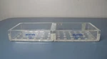Lot Of 2 Nalgene Part # 6730-0150 Acrylic Beta Tube Rack. Fixed Price $29.99.