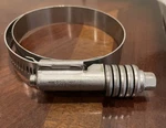 10 Breeze CT300 Constant Torque Clamps 2-1/4"X3-1/8" 57-79MM Stainless Steel. Fixed Price $75.00.