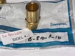 Swagelok B-810-R-16 Brass Pipe Reducer 1" Npt X 1/2" Tube Od New Qty. Fixed Price $24.99.
