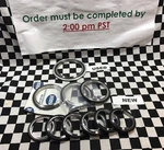 Lot Of 10, Mdc Vacuum Centering Ring, NW80 (1X) & NW63 (3X) NW50 (6X) #136AK. Fixed Price $309.73.