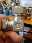 1/2 Od Tube Elbow Union Fitting Hoke Gyrolok 8LU-316. Fixed Price $12.00.