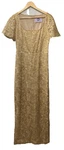 Js Collections Women's Brynlee Flutter Column Gown 8618642 Size Sleeve. Fixed Price $83.74.