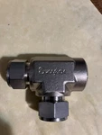 Swagelok SS-1210-3TFT, 3/4" Female Run Tee Tube To Npt. Fixed Price $40.00.