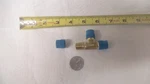 Cajon Swagelok Brass 3 Way Tee Fitting, 1/4 Male Npt, B-4-MT. Fixed Price $12.79.