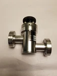 Mdc Inline Manual Vacuum Valve IV-100-M 2 1/8" Conflat Flange, Great Condition. Fixed Price $179.99.