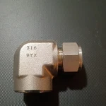1- Swagelok Stainless Steel Elbow Connector, 3/4" Tube X Fnpt, SS-1210-8-12. Fixed Price $48.99.