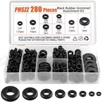 280 Rubber Grommets Kit Hole Gaskets Assortment Wiring Car Auto Firewall Sizes. Fixed Price $16.97.