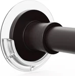 Adhesive Shower Ain Rod Holder No Drilling Invisible Wall. Fixed Price $11.37.