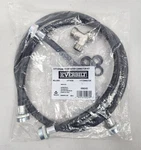 Usa Everbilt 5-FT Steam Dryer Water Connector Kit 69002HD Hoses And Adapter. Fixed Price $12.97.