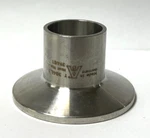 Abdron Stainless Hose Barb Adapter 1-1/4" Oal Bottom Id 7/8" Od 2". Fixed Price $30.00.