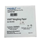 Vwr 12578-165 Weighing Paper 4X4 Inches 500 Pack. Fixed Price $21.00.