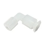 Entegris Flaretek Elbow Adapter, Spacesaver 3/8" To 1/2" Pfa Lab E6-8TFN-3. Fixed Price $106.16.