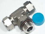 Swagelok Stainless Steel Tee, 3/4" Tube X 1/16-12 Sae, SS-1210-3TTS. Fixed Price $89.89.