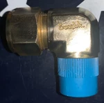 Swagelok 5/8 Tube X 1/2 Male Pipe Mnpt 90 Elbow Brass B-1010-2-8. Fixed Price $16.87.