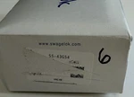 Swagelok SS-43GS4, 40G Series Ball Valve, 1/4" Od Tube, (box Of 6). Fixed Price $360.00.