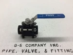 Ball Valve Fnw 311A 1" 1000CWP Socket Full Port Csxss Locking Lever. Fixed Price $34.00.