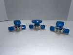 Lot Of Swagelok PFA-43S4 Plug Valves 1/4 Tube Fitting Body. Fixed Price $249.99.