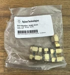 Hp Agilent 5180-4121 Gc Fittings Brass Plug With Nut 1/8" 6 (open Package). Fixed Price $10.00.
