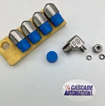 Hamlet 1/4" X 3/8" Ss Tube Union Elbow (lot Of 5). Fixed Price $45.00.