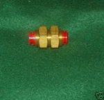 Smc One-touch 3/8" Bulkhead Union, KQE11-00. Fixed Price $6.25.
