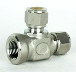 3/4 Tube X Fnpt 316SS Female Run Tee Hoke Gyrolok 12TFT12316. Fixed Price $22.40.