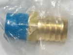 Swagelok Brass Hose Connector, 3/4" Id X 1/2" Male Npt, B-12-HC-1-8. Fixed Price $14.69.