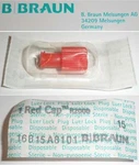 B.braun Red Cap Luer Lock Plug Dual Female For Syringe Iv Connector Sterile. Fixed Price $9.49.