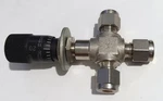 Diverter Branch Needle Valve Swagelok/nupro Precision 3-PORT 1/4 Tube Tee. Fixed Price $115.00.