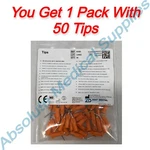 *50-PACK* Danville Zest Dental Start Flow Gauge Dispensing Tips 87202. Fixed Price $18.99.