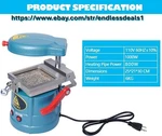 Dental Vacuum Molding Machine Thermoforming Former/hard Plastic Sheets. Fixed Price $135.00.