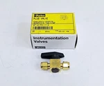 Parker 4Z-PR4-VT-B Plug Valve 1/4" Tube. Fixed Price $94.05.