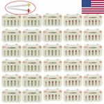 Dental Fiber Post Screw Thread Quartz Drills Yellow/red Usa. Fixed Price $128.61.