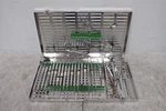 Lot Of 29 Hu-friedy Dental Instruments With Ims Cassette 8" X 14.5". Fixed Price $800.00.