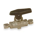 Parker 6Z-B6LJ2-SSP 3/8" Compr Stainless Steel Mini Ball Valve Inline. Fixed Price $248.99.