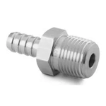SS-10-HC-1-8 Swagelok Stainless Hose Connector, 1/2" Mnpt X 5/8" Id. Fixed Price $15.00.