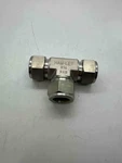Ham-let 764L-SS-3/4, 3/4" Compression Union Tee, 316SS, SS-1210-3. Fixed Price $45.00.