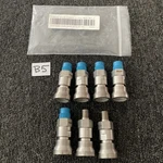 (7) Swagelok SS-QC4-B-400 Quick Connect Coupling 1/4" Stainless. Fixed Price $135.00.