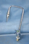 Nos Royal Single Hole Cold Laboratory Faucet Brass Chrome 12" Neck Watts NLF9. Fixed Price $157.25.