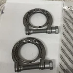 Fiat Alfa Romeo Exhaust Clamp 55271836 68346001 #698. Fixed Price $37.00.