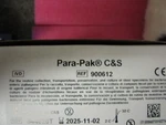 Para-pak C&s Ref#: 900612 Partial Box With 16 Vials 15ML Exp 2025-11-02. Fixed Price $59.99.