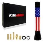Jdm 3" Mini Usa United State Of America Support July Radio Am/fm Antena B400. Fixed Price $8.99.