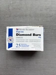 Henry Schein 25 Single-use Fine Diamond Burs 112-5062 Exp 3/2030. Fixed Price $32.00.