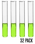 Eisco Labs 30ML Test Tubes, Beaded Rim- Borosilicate 3.3 Glass 32 Pack. Fixed Price $34.99.