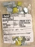 10 Parker C5BU-S Ferulok Male Sae Elbow 3/8 Tube X Size (9/16-18). Fixed Price $95.00.